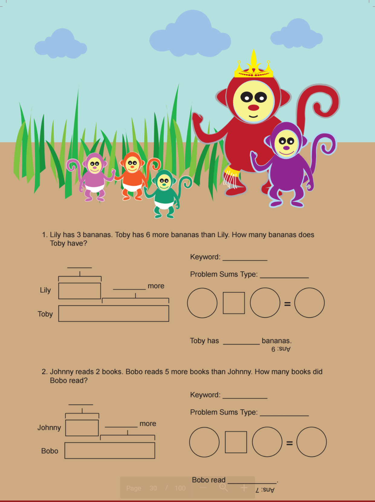P1-3 Math Jungle Volume 2 | Learning Out Of The Box