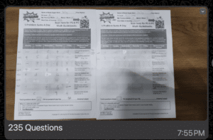 Original parent or student feedback